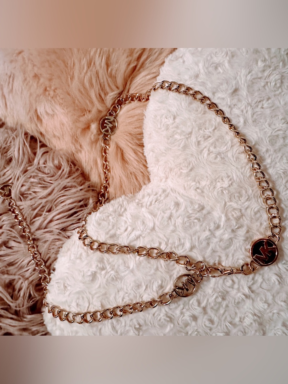 Michael Kors Gold Chain Belt